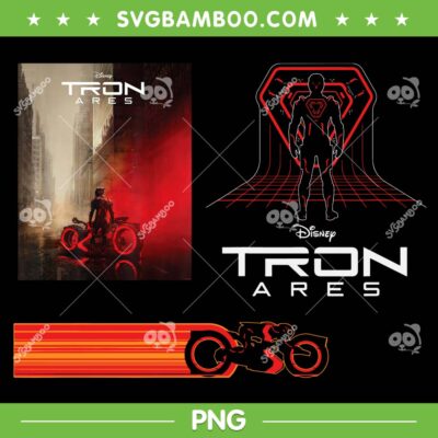 Disney TRON Ares SVG Bundle, Tron Ares Poster PNG