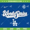 World Series Los Angeles Dodgers 2025 SVG, LA World Series MLB 2025 SVG PNG