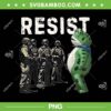 Frogs Resist PNG, Portland Frog Protest 2025 PNG