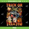 Italian Brain Rot Trick or Treat PNG, Funny Italian Brainrot Character Halloween PNG