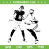 Jaxson Dart Cam Skattebo Football SVG, New York Football Jaxson Dart SVG PNG
