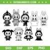 Labubu Halloween Characters SVG Bundle, Kawaii Monster Horror Movie Character SVG Bundle Labubu Halloween Characters SVG Bundle, Kawaii Monster Horror Movie Character SVG Bundle