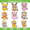 Labubu Pokemon SVG Bundle, Labubu Monsters Pikachu SVG Bundle