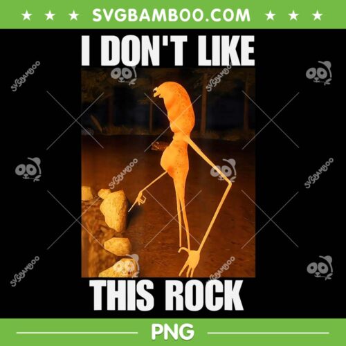 Marcus The Worm You're Ruining The Vibe PNG, Marcus I Don't Like This Rock PNG