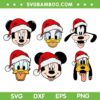 Mickey and Friends Christmas SVG Bundle, Disney Mouse and Friends Head Xmas SVG Bundle Mickey and Friends Christmas SVG Bundle, Disney Mouse and Friends Head Xmas SVG Bundle