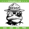 Portland Frog Resist SVG, Funny Portland Frog Protest SVG PNG Portland Frog Resist SVG, Funny Portland Frog Protest SVG PNG