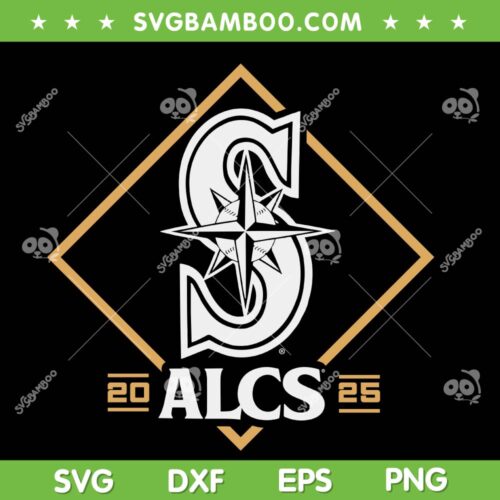 Seattle Mariners ALCS Champions 2025 SVG, Mariners Baseball Championship 2025 SVG PNG