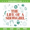 The Life of a Showgirl SVG PNG, Taylor in My Showgirl Era SVG