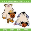 Tigger Eeyore Ghost SVG PNG, Halloween Winnie the Pooh and Friend Character SVG