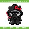 Hello Kitty Darth Vader SVG, Funny Star Wars Hello Kitty SVG PNG Hello Kitty Darth Vader SVG, Funny Star Wars Hello Kitty SVG PNG