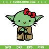 Baby Yoda Hello Kitty SVG PNG, Cute Kawaii Kitty Star Wars Characters SVG