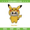 Pikachu Labubu SVG PNG, Labubu Pokemon Costume SVG Pikachu Labubu SVG PNG, Labubu Pokemon Costume SVG