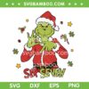 Grinch Santa 6 7 SVG, Grinch Christmas Six Seven SVG PNG