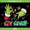 Christmas Grinch Six Seven PNG, The Grinch Hand 67 Xmas PNG Christmas Grinch Six Seven PNG, The Grinch Hand 67 Xmas PNG