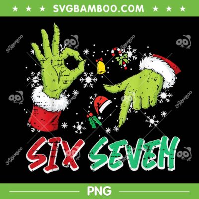 Christmas Grinch Six Seven PNG, The Grinch Hand 67 Xmas PNG Christmas Grinch Six Seven PNG, The Grinch Hand 67 Xmas PNG