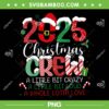 Family Christmas Crew 2025 PNG, Family Santa Squad PNG