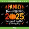 Family Thanksgiving 2025 PNG, Family Fall Autumn Outfits Pajamas PNG