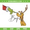 Grinch Hand Boop Max The Dog SVG, Xmas Grinch and Max Dr seuss SVG PNG