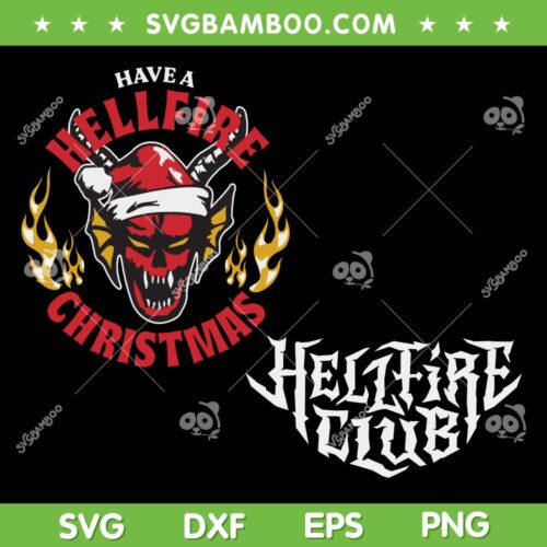 Have a Hellfire Christmas SVG, Hellfire Club Merry Christmas 2025 SVG PNG