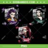 Huntrix Kpop Art PNG Bundle, Rumi Mira Zoey Bundle PNG