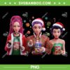 Huntrix Christmas Ramyeon PNG, Xmas Kpop Demon Hunters Ramen PNG