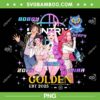 Huntrix Golden 2025 PNG, Kpop Demon Hunters Golden PNG