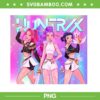 Huntrix Golden PNG, Kpop Demon Hunters Huntrix Band PNG Huntrix Golden PNG, Kpop Demon Hunters Huntrix Band PNG