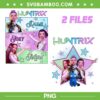 Huntrix Golden Star Bundle PNG, Kpop Demon Hunters Huntrix Golden PNG