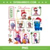 Kpop Demon hunter Christmas Card PNG, Huntrix Merry Christmas PNG Kpop Demon hunter Christmas Card PNG, Huntrix Merry Christmas PNG