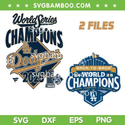 LA Dodgers Celebration Champions SVG, Dodgers Back To Back 2025 SVG PNG LA Dodgers Celebration Champions SVG, Dodgers Back To Back 2025 SVG PNG