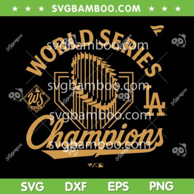 LA Dodgers World Series Champions SVG PNG, Dodgers Championship 2025 SVG