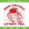 Funny Cat Litters Full SVG, Cat Cousin Eddie Christmas Vacation SVG PNG