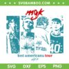 MGK Lost Americana Tour SVG, Machine Gun Kelly Music Tour 2025 SVG PNG