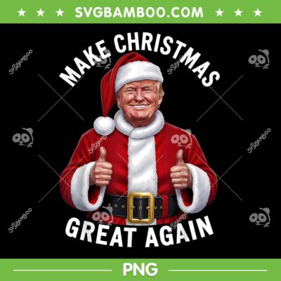 Trump Make Christmas Great Again PNG, Funny Trump Pajamas Ugly PNG
