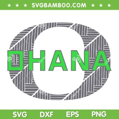 Oregon Ohana SVG PNG, Ohana Sports SVG