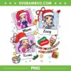 Rumi Mira Zoey Christmas Version PNG, Huntrix Chibi Merry Christmas PNG