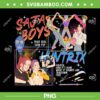 Saja Boys Huntrix Kpop PNG, Kpop Demon Hunters Characters PNG