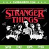 Stranger Things s5 Eleven with Friends SVG, Hawkins Superhero Eleven SVG PNG