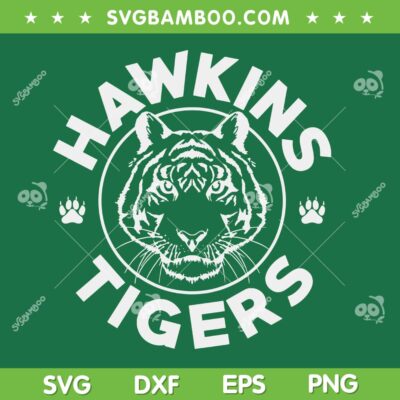 Hawkins Tigers Youth SVG PNG, Stranger Things ss5 Hawkins Tigers SVG
