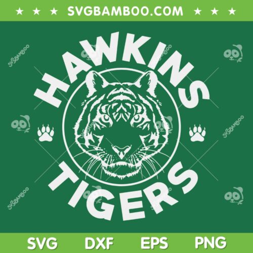 Hawkins Tigers Youth SVG PNG, Stranger Things ss5 Hawkins Tigers SVG