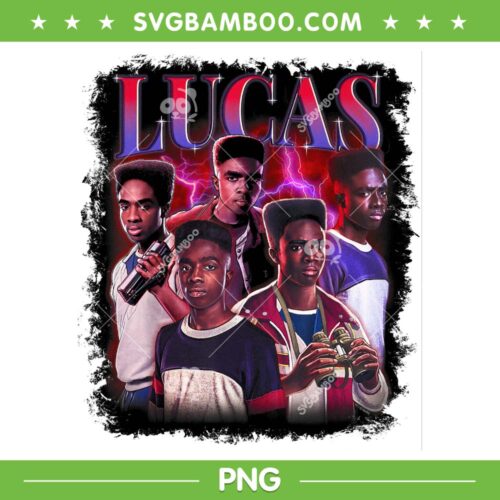 Stranger Things Lucas PNG, Lucas Heartthrob PNG