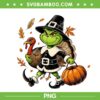 Grinch Pilgrim Turkey Thanksgiving PNG, Green Grinch Fall Pumpkin PNG Grinch Pilgrim Turkey Thanksgiving PNG, Green Grinch Fall Pumpkin PNG