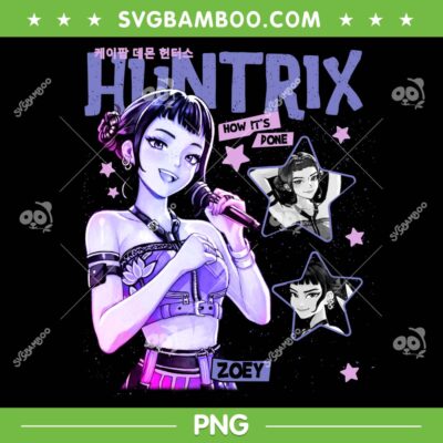 Zoey How its Done PNG, Kpop Demon Hunters Zoey Showcase PNG