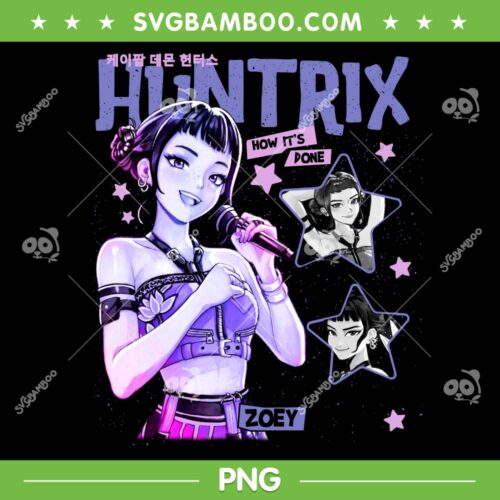 Zoey How its Done PNG, Kpop Demon Hunters Zoey Showcase PNG