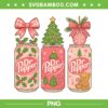 Dr Pepper Merry Christmas PNG, Xmas Dr Pepper Drink PNG