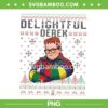 Delightful Derek Christmas PNG, Funny Stranger Things Derek PNG Delightful Derek Christmas PNG, Funny Stranger Things Derek PNG