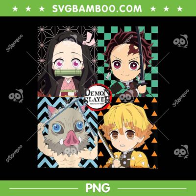 Demon Slayer Kimetsu no Yaiba Characters PNG, Chibi Tanjiro Nezuko Adorable Demon Slayer PNG Demon Slayer Kimetsu no Yaiba Characters PNG, Chibi Tanjiro Nezuko Adorable Demon Slayer PNG