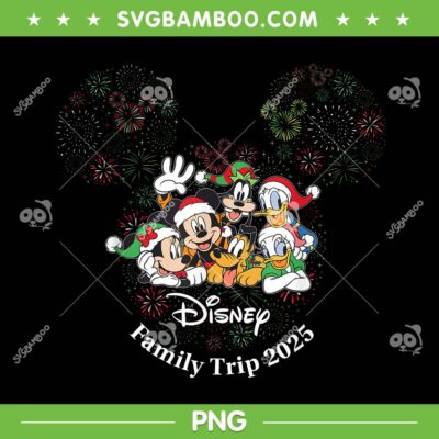 Disney Family Trip 2025 Fireworks PNG, Mickey and Friends Christmas Fireworks PNG Disney Family Trip 2025 Fireworks PNG, Mickey and Friends Christmas Fireworks PNG