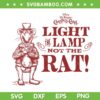 Disney The Muppet Christmas Carol SVG, Light The Lamp Not The Rat SVG PNG Disney The Muppet Christmas Carol SVG, Light The Lamp Not The Rat SVG PNG