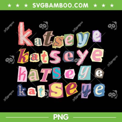 Eyekon Katseye Inspired Fan Design PNG, Katseye Lover PNG
